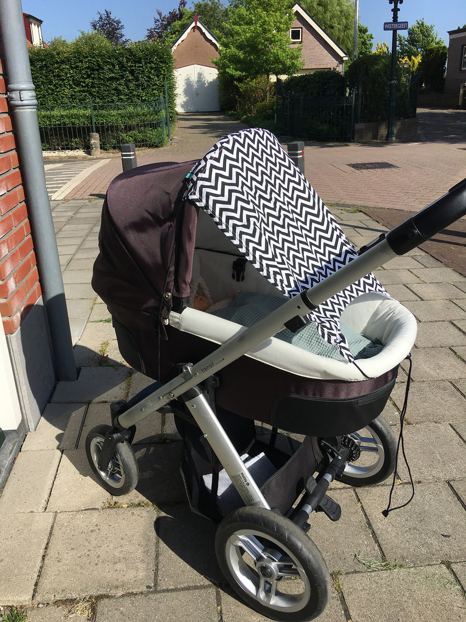 Toepassen Uit ontmoeten Kinderwagen Beschermdoek / Schaduwdoek van Sibble - Sibble de leukste  babyspullen - Maxi Cosi bekleding en nog veel meer!